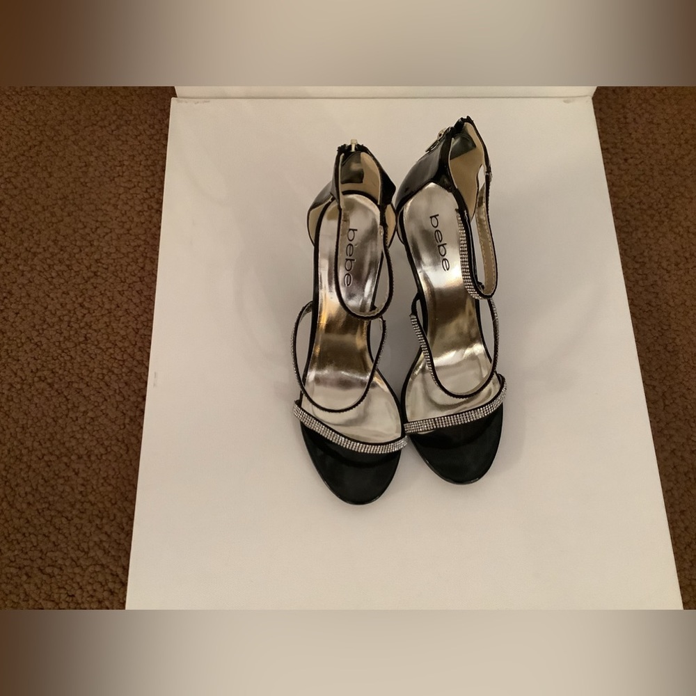 Women’s NWOT Rhinestone Bebe Heels